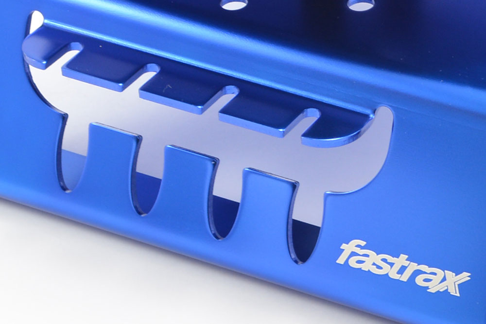 Fastrax Blue Alum Locking Rotating Car Maintenance Stand W/Magnet FAST407B