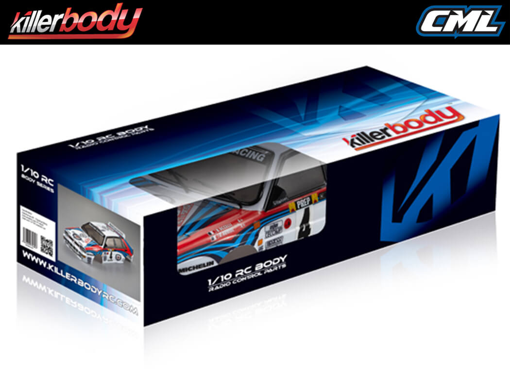 Killerbody Lancia Delta Hf Integrale 190Mm Finished Body Rally KB48248