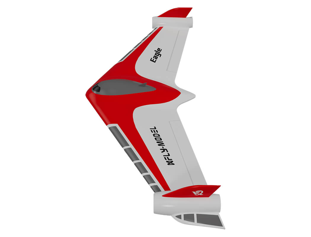 X-Fly Xfly Eagle 40Mm Edf Flying Wing With Gyro - Red (XF115PG-R)