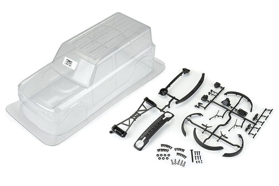 Pro-Line Proline 2021 Ford Bronco Clear Body Set + Acc (313Mm) PRO357000