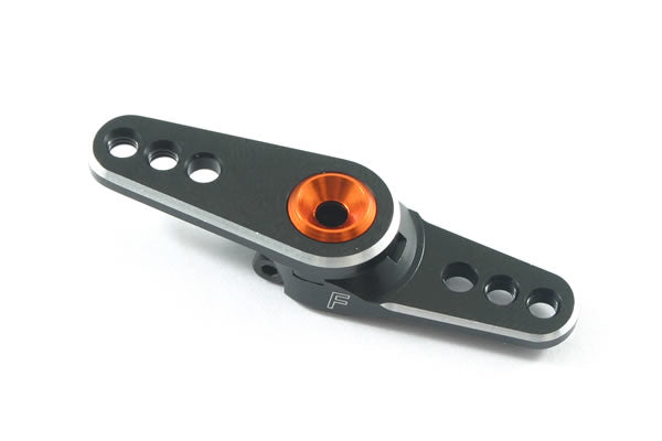 Fastrax 25T Black Aluminium 4-In-1 Servo Horn (Savox/Fut) FAST319B