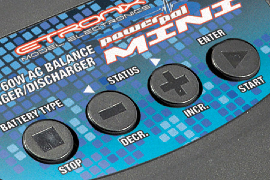 Etronix Powerpal Mini Ac 6A 60W Balance Charger/Discharger (Uk Plug) ET0204