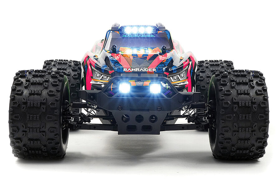 FTX Ramraider 1/10 Brushless Monster Truck RTR - Red/Blue FTX5497RB