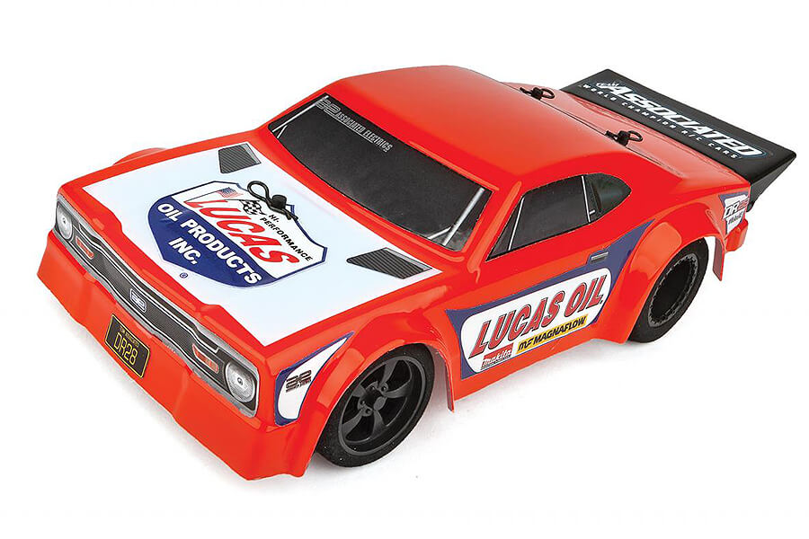 Team Associated Qualifier Series Dr28 1:28 Lucas Oil Drag Race Car AS20161