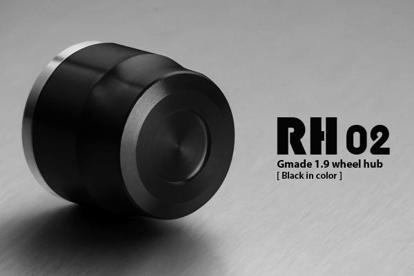 Gmade 1.9 Rh02 Wheel Hubs Black (4)