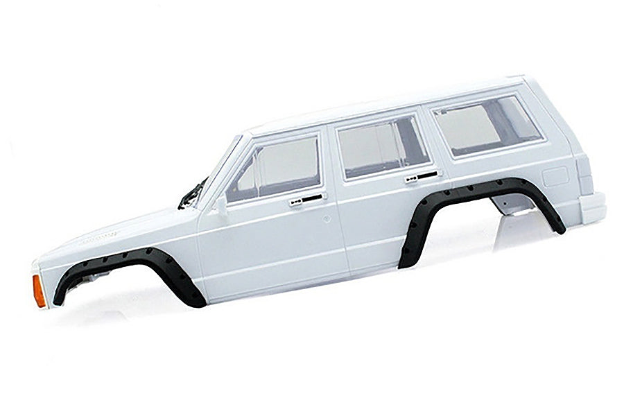 FASTRAX 1/10 ROCKEE FULLCAB & INTERIOR HARDBODY 313mm - White