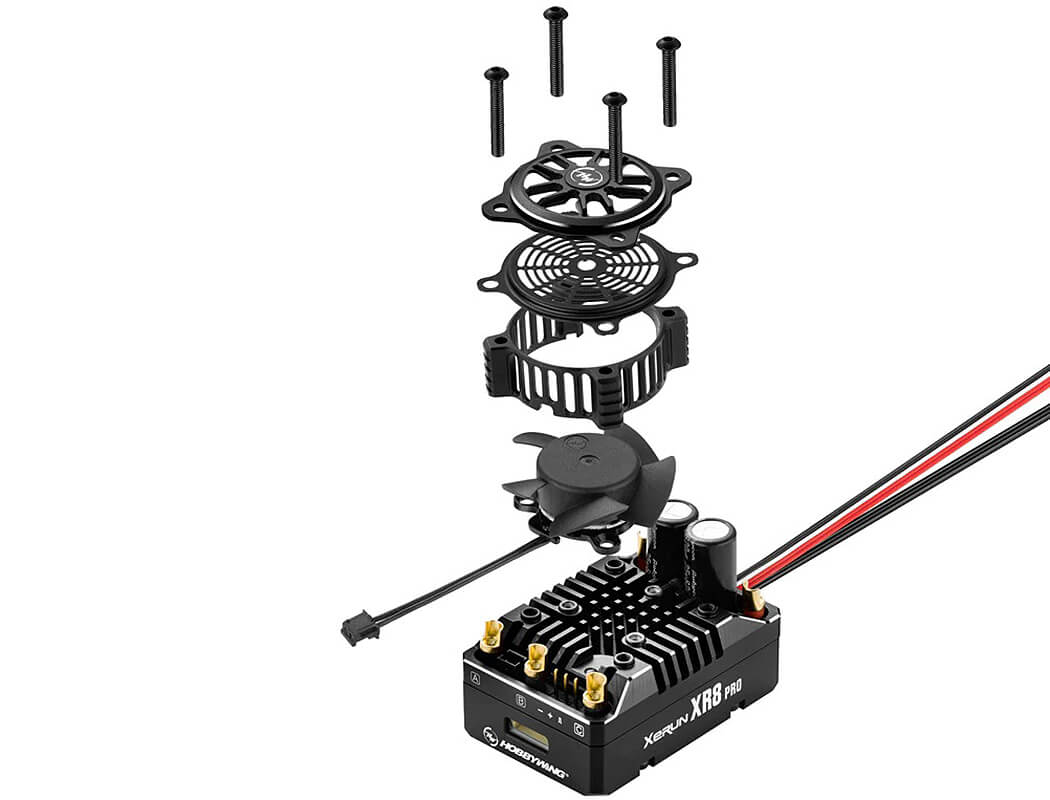 Hobbywing Xerun Xr8 Pro G3 Speed Control - Black HW30113400