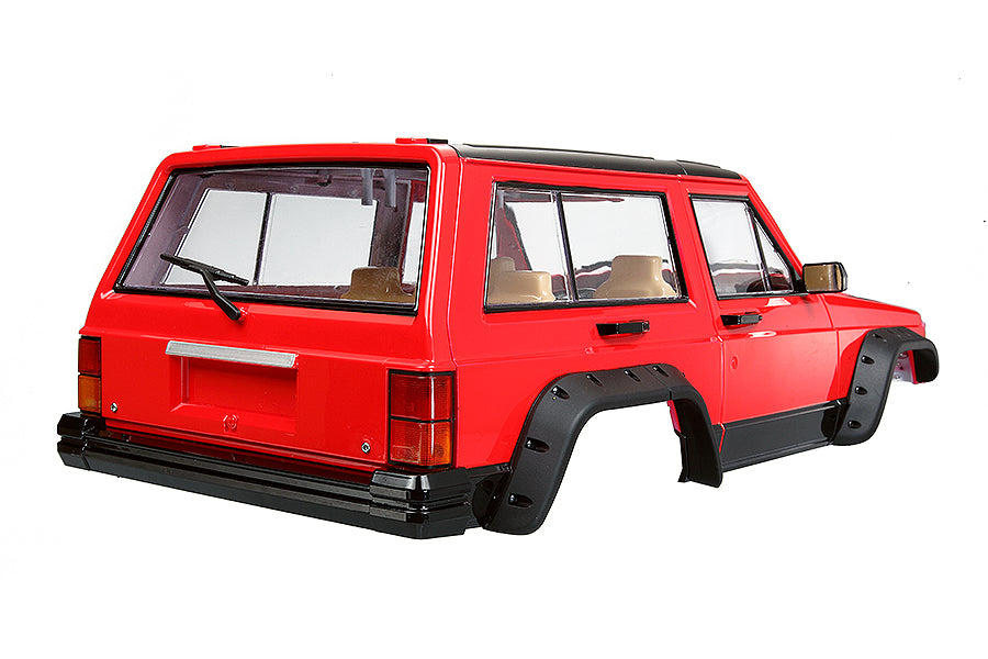 FASTRAX 1/10 ROCKEE FULLCAB & INTERIOR HARDBODY 313mm - RED