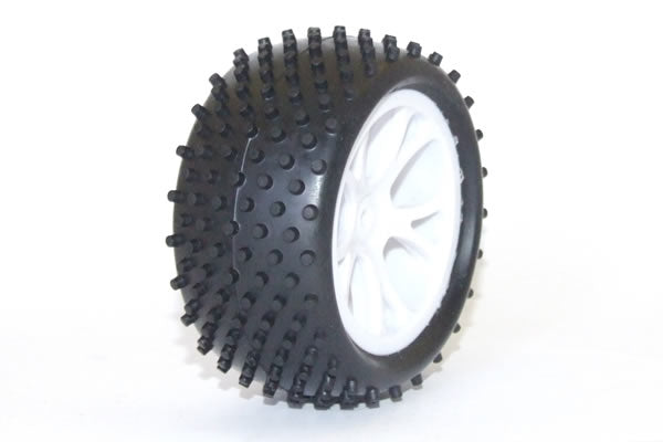 FTX Vantage Rear Buggy Tyre Mounted On Wheels (Pr) - Black FTX6301B