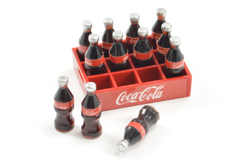 Fastrax Scale Soft Drink Crate With Cola Bottles FAST2352