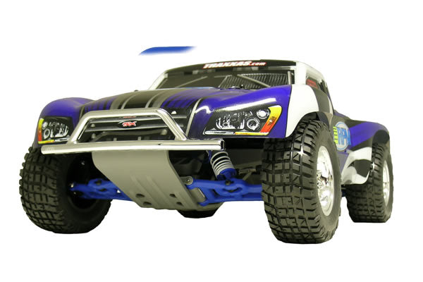 Rpm Front Bumper &Amp; Skid Plate For Slash - Black