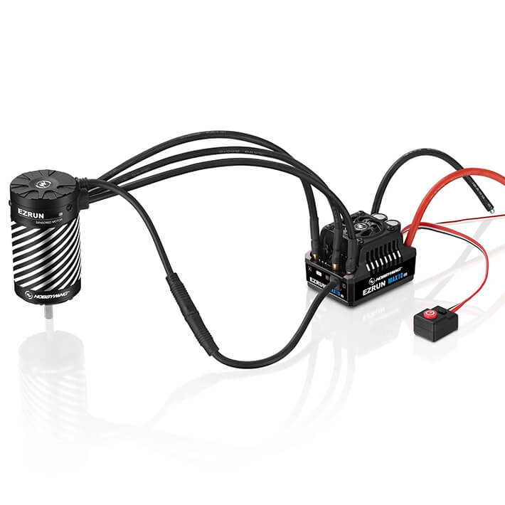 Hobbywing Combo Max10 G2 140A Esc 3665Sd 3200Kv Blk G3 Motor HW38020344