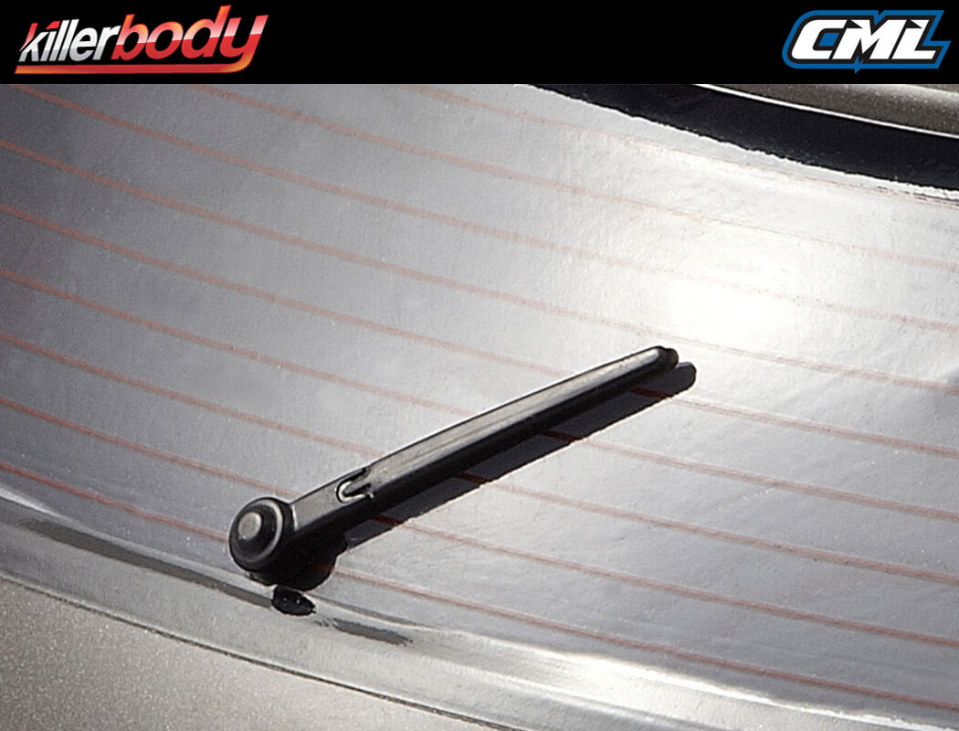 KILLERBODY 1/10 TC BASIC PLASTIC PARTS (BLACK FINISH)