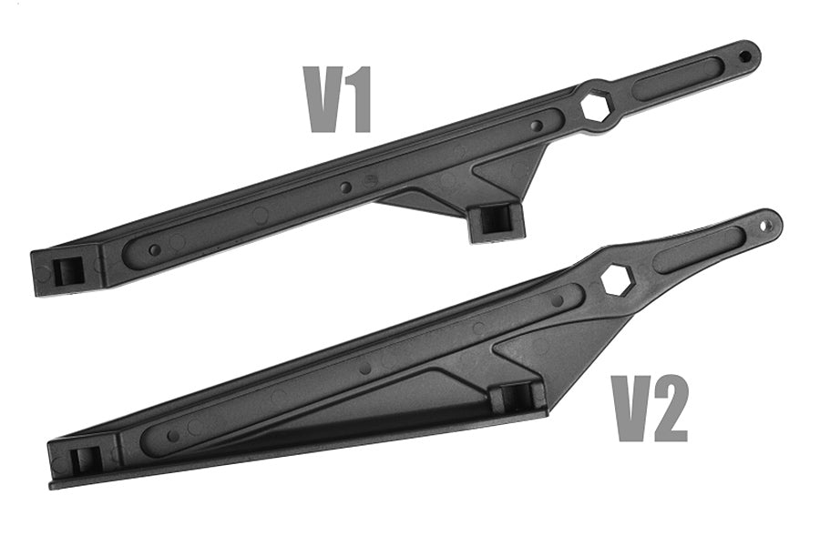 Corally Chassis Brace V2 Rear Composite 1 Pc C-00180-103-2