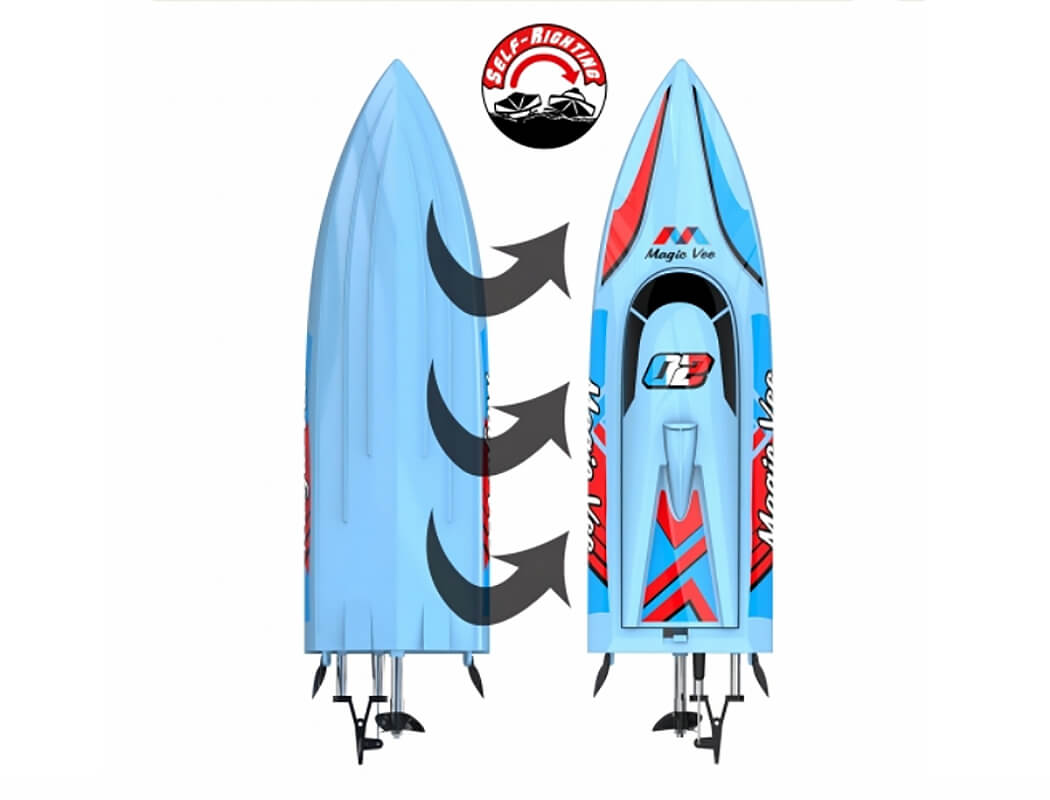 Joysway Magic Vee V6 Deep Vee 2.4G Ready to Run Racing Boat Jy8106V6