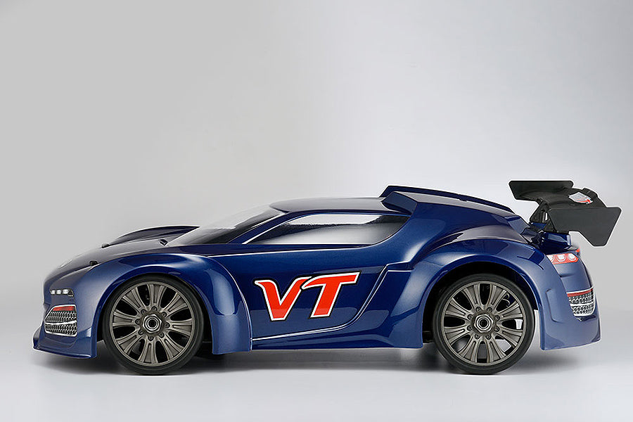 HOBAO HYPER VT ONROAD RTR w/150a ESC 18KG SERVO,2.4ghz RADIO - BLUE