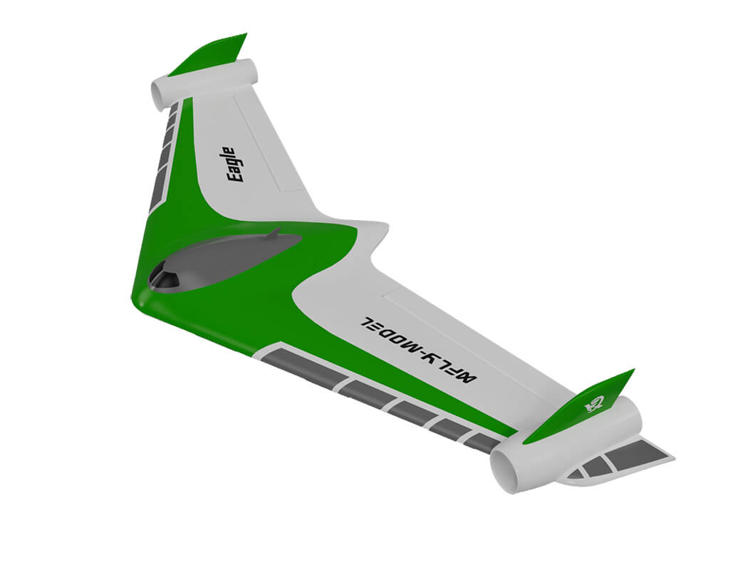 X-Fly Xfly Eagle 40Mm Edf Flying Wing With Gyro - Green (XF115PG-G)