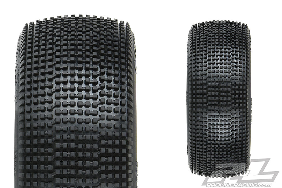 PROLINE 'CONVICT' S4 S/SOFT 1/8 BUGGY TYRES W/CLOSED CELL