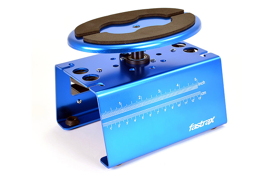 Fastrax Deluxe Alum Locking Rotating Maintenance Stand - Blue FAST404BL