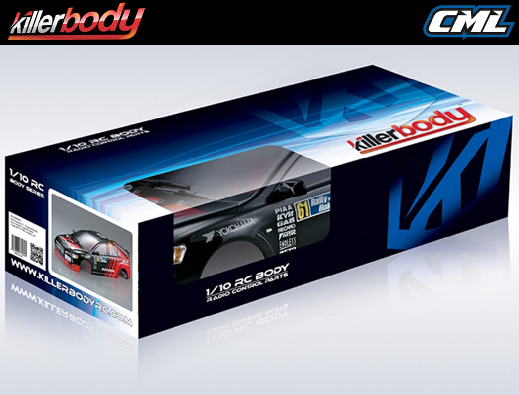 Killerbody Mitsubishi Lancer Evo X Finished Body Racing KB48002