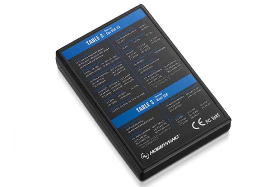 Hobbywing Led Program Card - General HW30501003