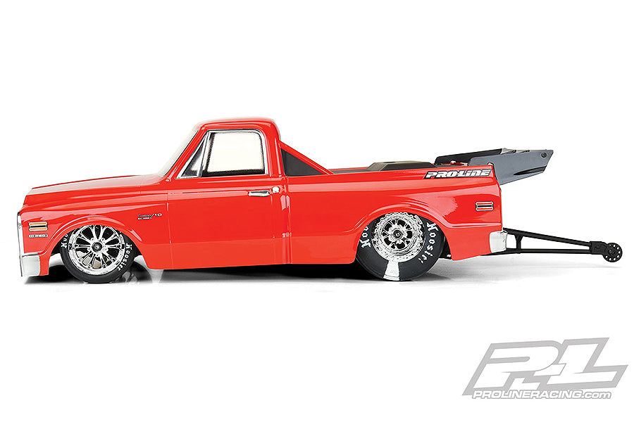 Pro-Line Proline 1972 Chevy C-10 Clear Drag Body For 2Wd Drag Truck PL3557-00