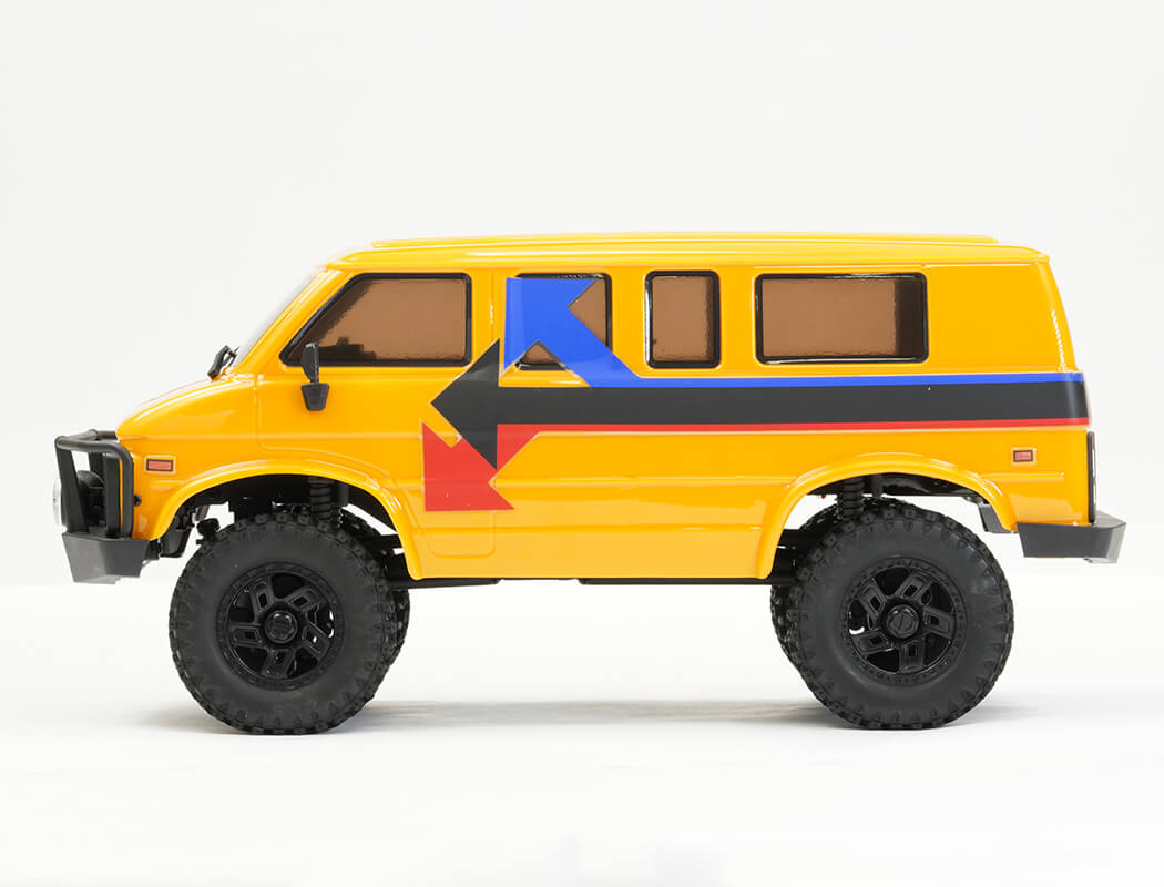 FTX Outback Mini Xp 1:18 Evo Van Trail RTR Mustard Yellow FTX5483MY