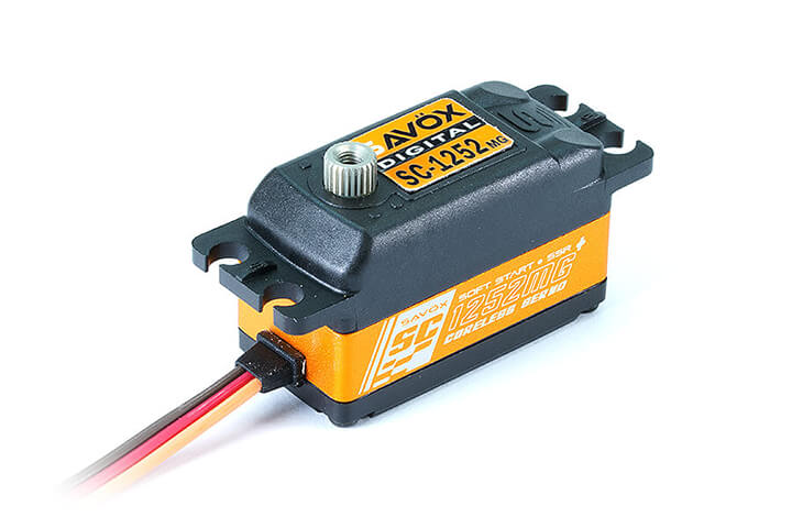 Savox Digital Low Profile Servo 7Kg / 0.07Sec@6V Updated SAV-SC1252MG+