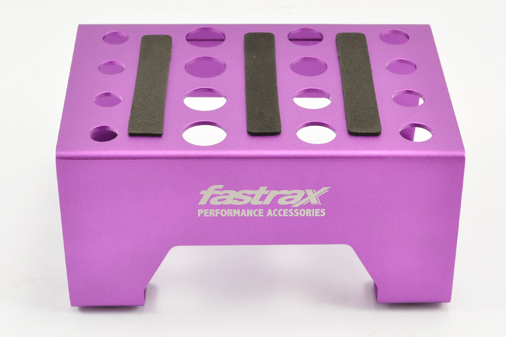 Fastrax Universal Aluminium Car Stand Purple FAST410P