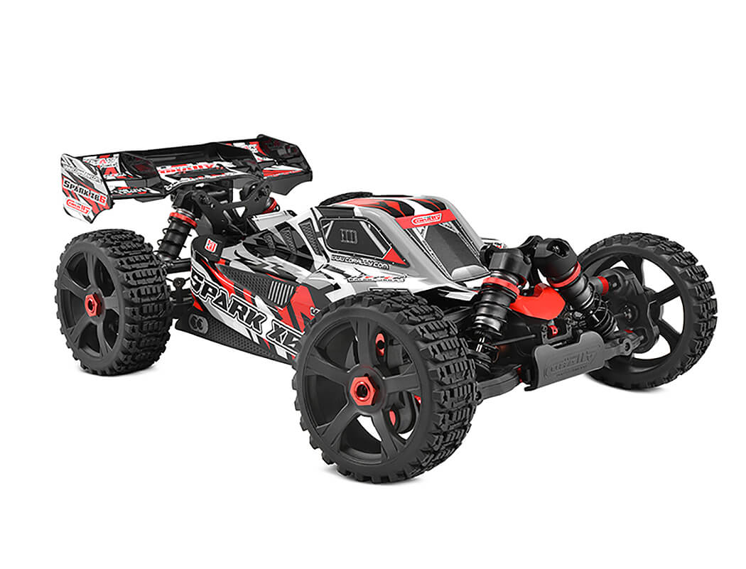 Corally Spark Xb6 6S Brushless Basher Buggy Roller - Red C-00485-R