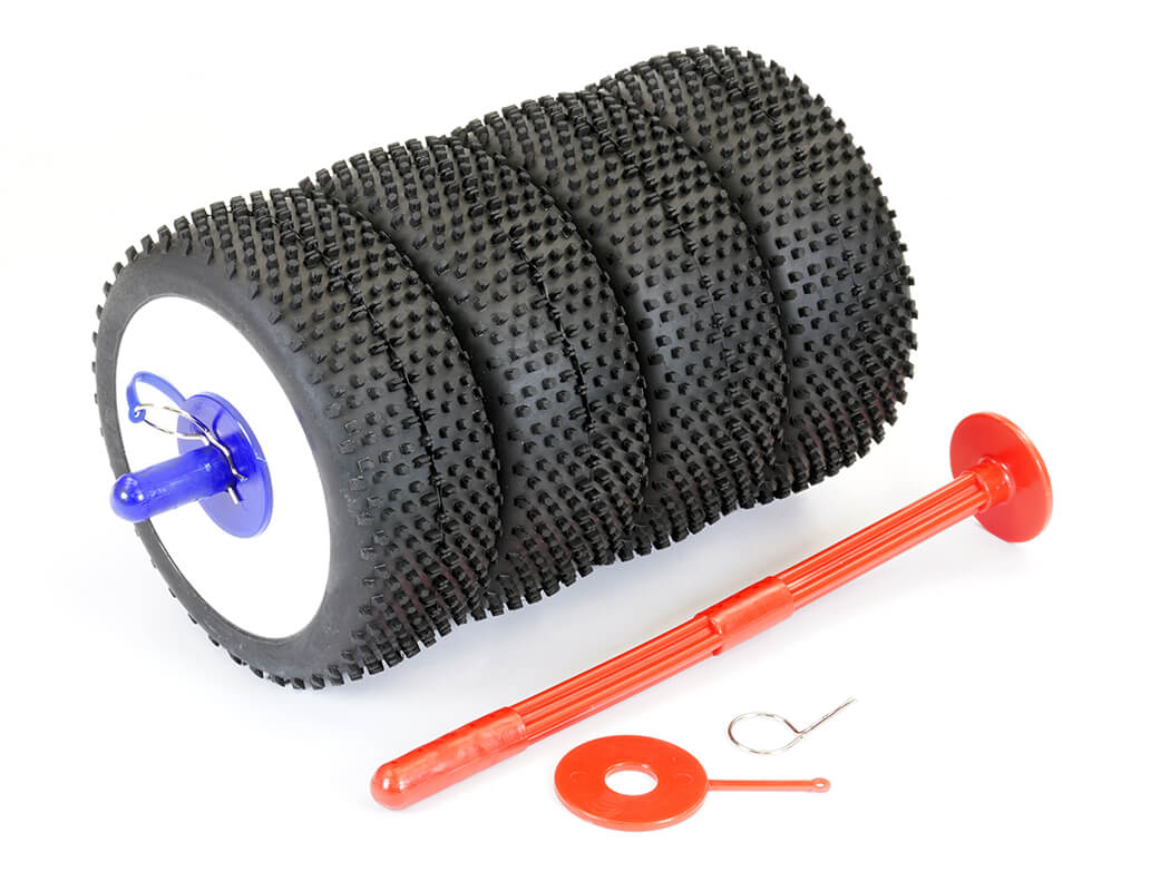 Fastrax 1/8Th Mugen/Kyosho/Hobao Wheel Holder (2) FAST225M