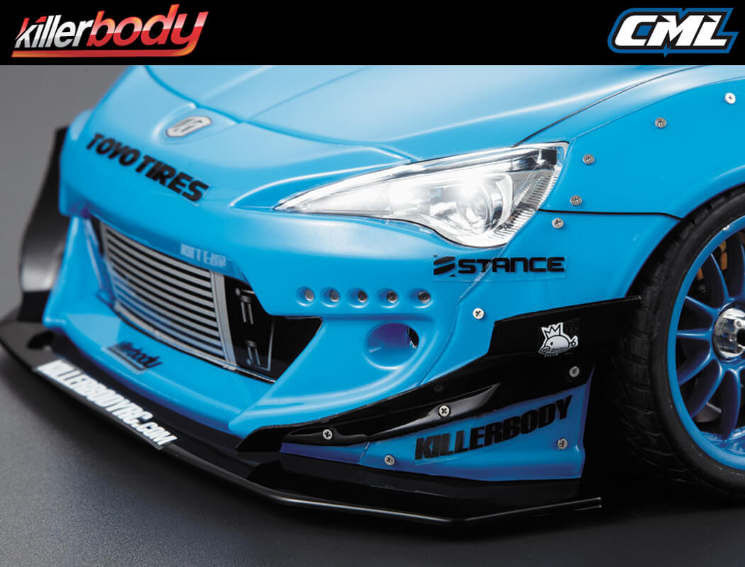 Killerbody Decal For Wide Body Full Kit No.1 - Toyota 86 & S
