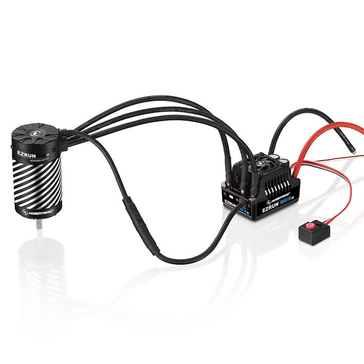 Hobbywing Combo Max10 G2 80A Esc 3652Sd 5400Kv Blk G3 Motor HW38020348