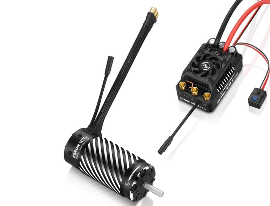 Hobbywing Combo Ezrun Max5 Hv G2 Esc 56118Sd 800Kv G2 Motor HW38010602