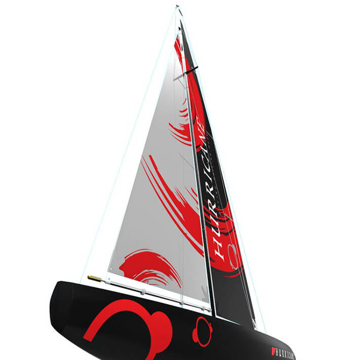 Volantex Racent Hurricane Sail Yacht Boat 1M Ready to Run V791-2