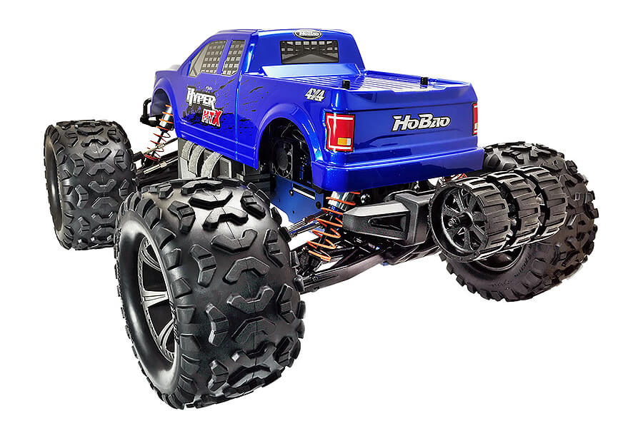 Hobao Hyper Monster Truck X Electric W/Hw150A Esc - Blue HB-MTXE-C150BU
