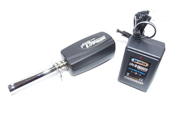 Prolux Lipo Glow Ignitor W/Led Indicator & Uk Charger PX2202GB