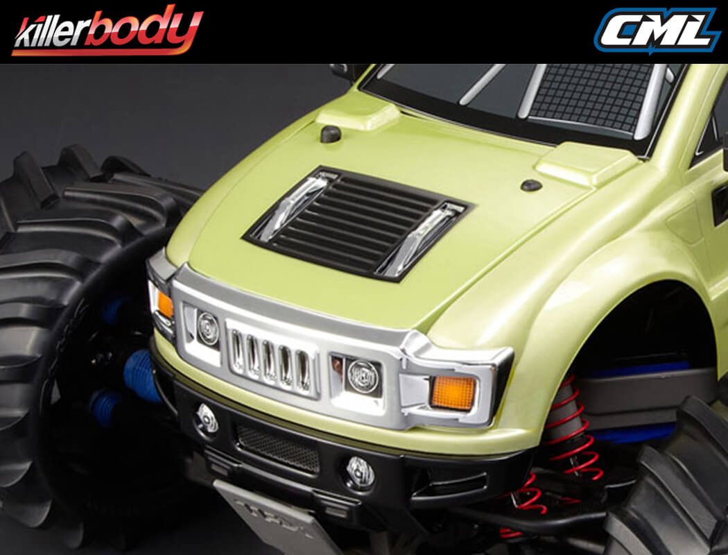 KILLERBODY MODIFIED HOOD & FRONT FENDER/BUMPER SET 1/10 MT