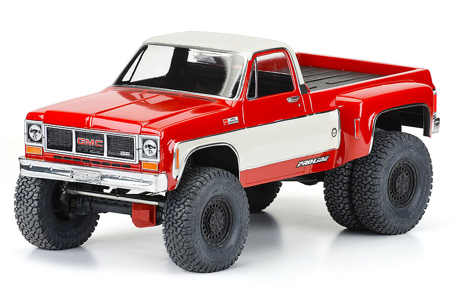 Pro-Line Proline 1973 Gmc Sierra 3500 Clear Body 313 Crawler Dually PRO359000