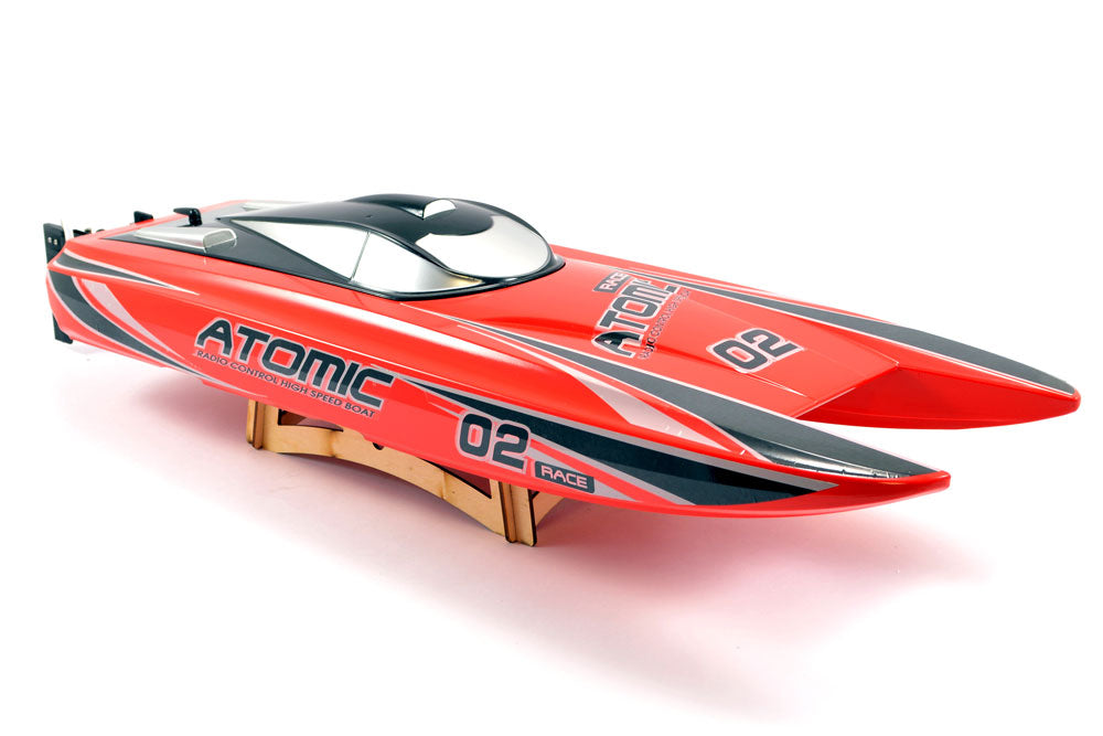 Volantex Racent Atomic 70Cm B/Less Raceboat Combo Ready to Run in Red