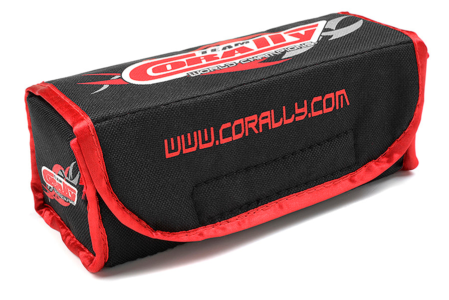 Corally Lipo Safe Bag For 2 Pcs 2S Hard Case Batterypacks C-90242