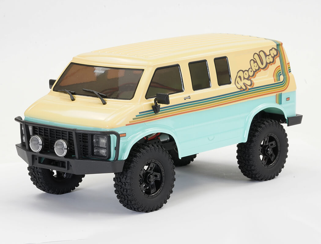 FTX Outback Mini Xp Rock Van 1:18 Trail Ready-To-Run Beige FTX5480BE