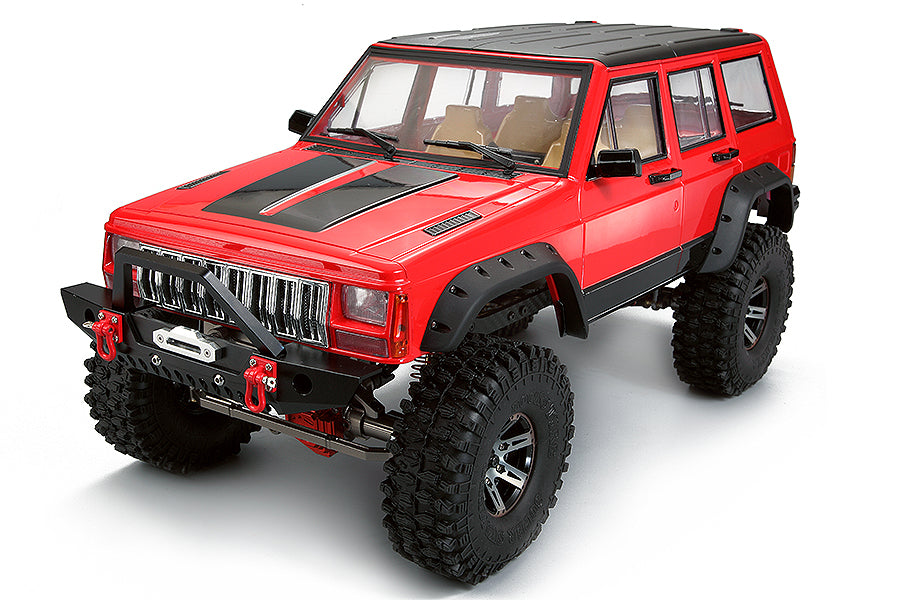 FASTRAX 1/10 ROCKEE FULLCAB & INTERIOR HARDBODY 313mm - RED