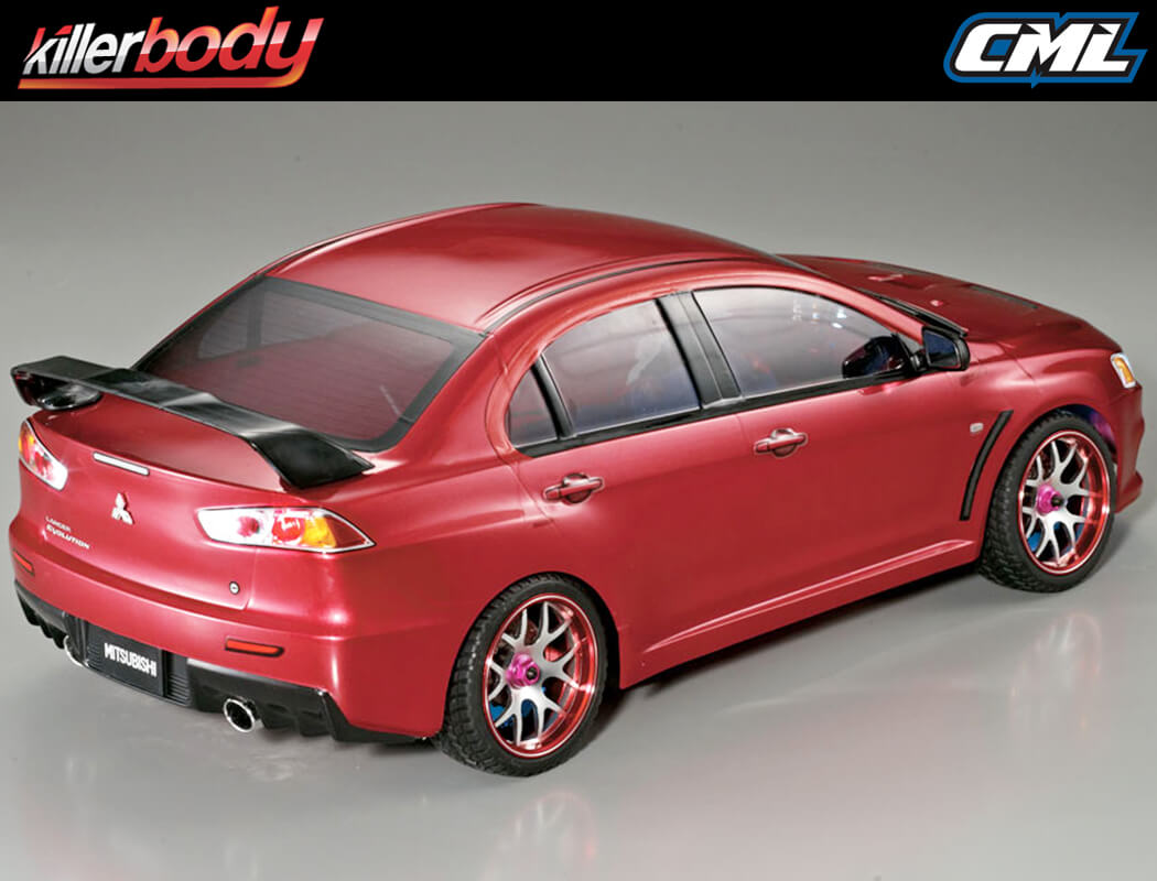 Killerbody Mitsubishi Lancer Evolution X Clear Body KB48001