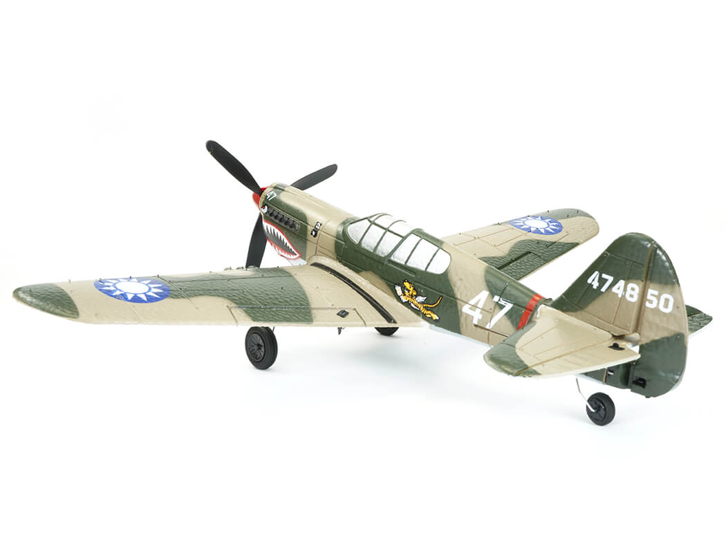 Volantex P40 Warhawk 4Ch 400Mm Brushed W/Gyro Epp Rtf V761-13