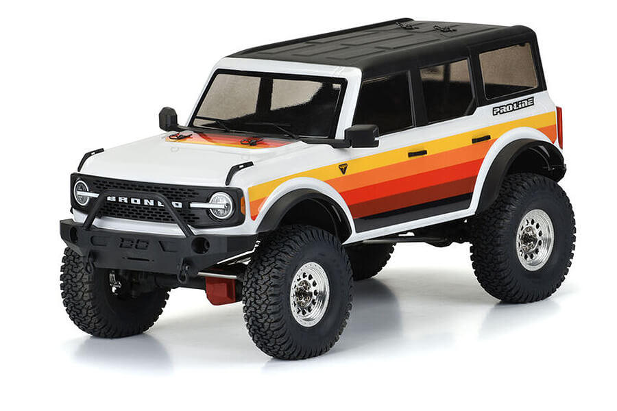Pro-Line Proline 2021 Ford Bronco Clear Body Set + Acc (313Mm) PRO357000