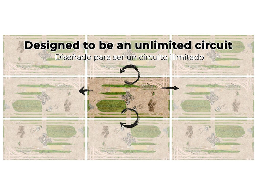 Crawler Park 1/24 Starter Kit Carpet Circuit RC Crawler Park TWDKIT0002