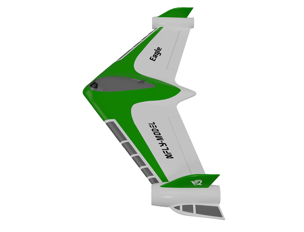 X-Fly Xfly Eagle 40Mm Edf Flying Wing With Gyro - Green (XF115PG-G)