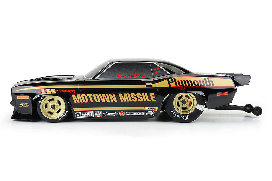 PROLINE 1972 PLYMOUTH BARRACUDA MOTOWN MISSILE TOUGH BLACK