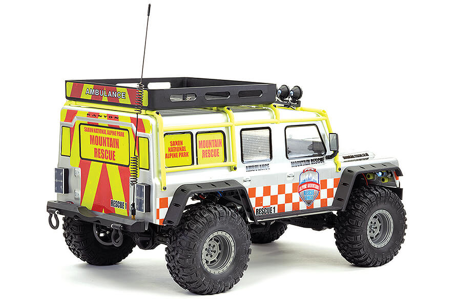 FTX Kanyon 4X4 Mountain Rescue 2-Speed RTR 1:10 Xl Crawler FTX5563R